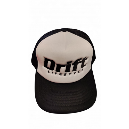DRIFT LIFESTYLE TRUCKER gyerek sapka, fekete - fehér